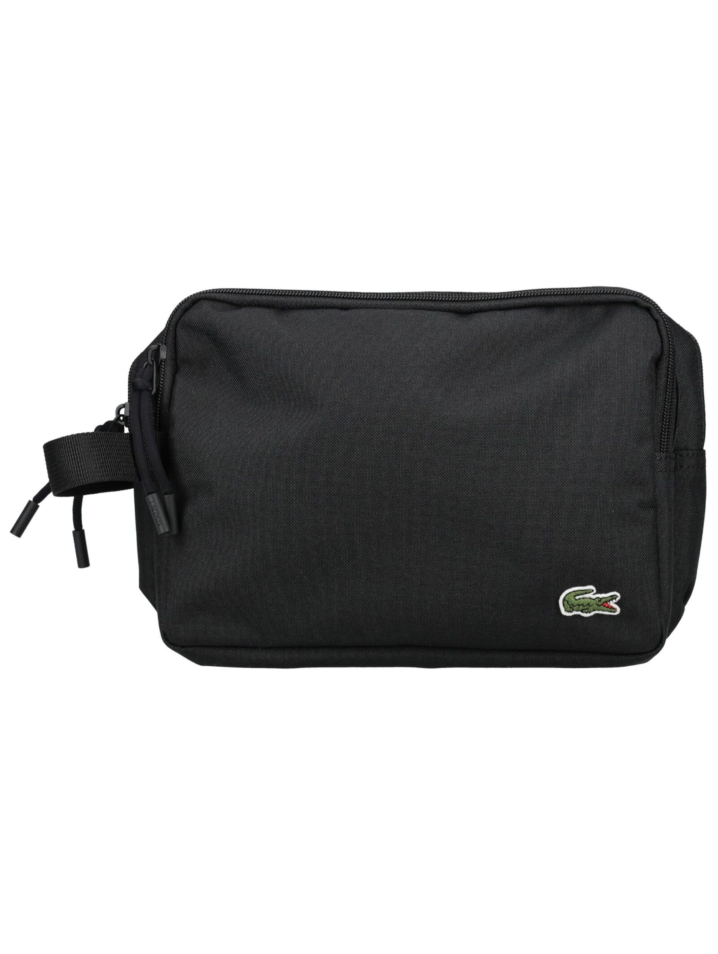 LACOSTE Toilettaske i sort: forside