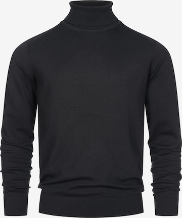 INDICODE JEANS Sweater in Black: front