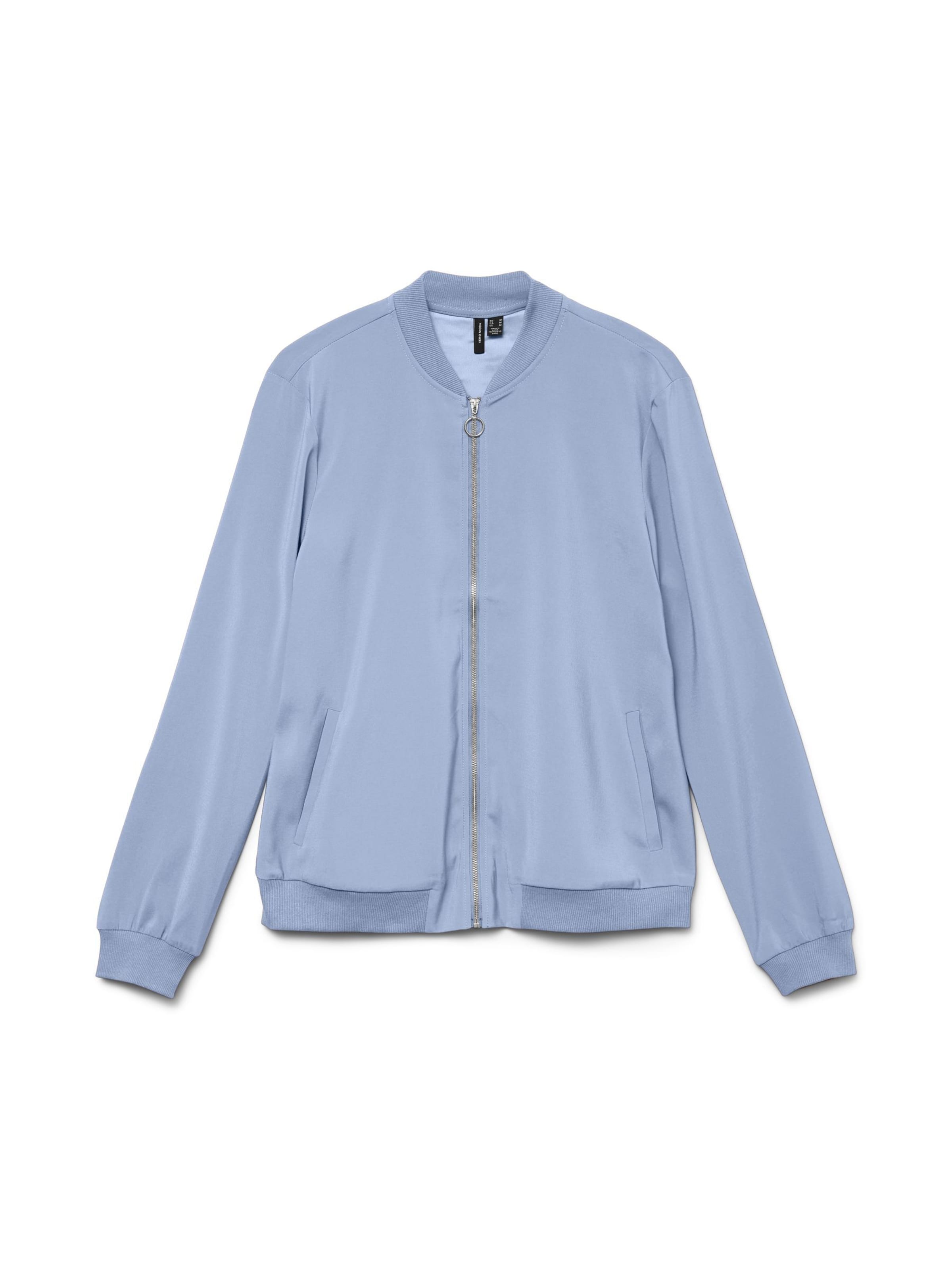 VERO MODA Přechodná bunda 'VMCoco' – modrá: přední strana