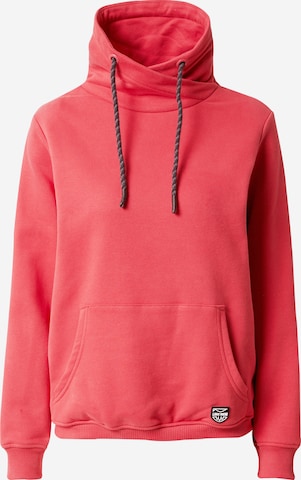 Lake View Sweatshirt 'Tabea' in Red: front