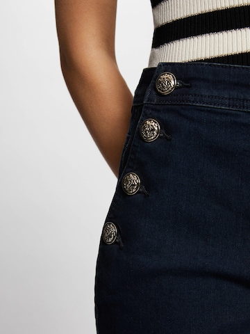 Coupe slim Jean Morgan en bleu