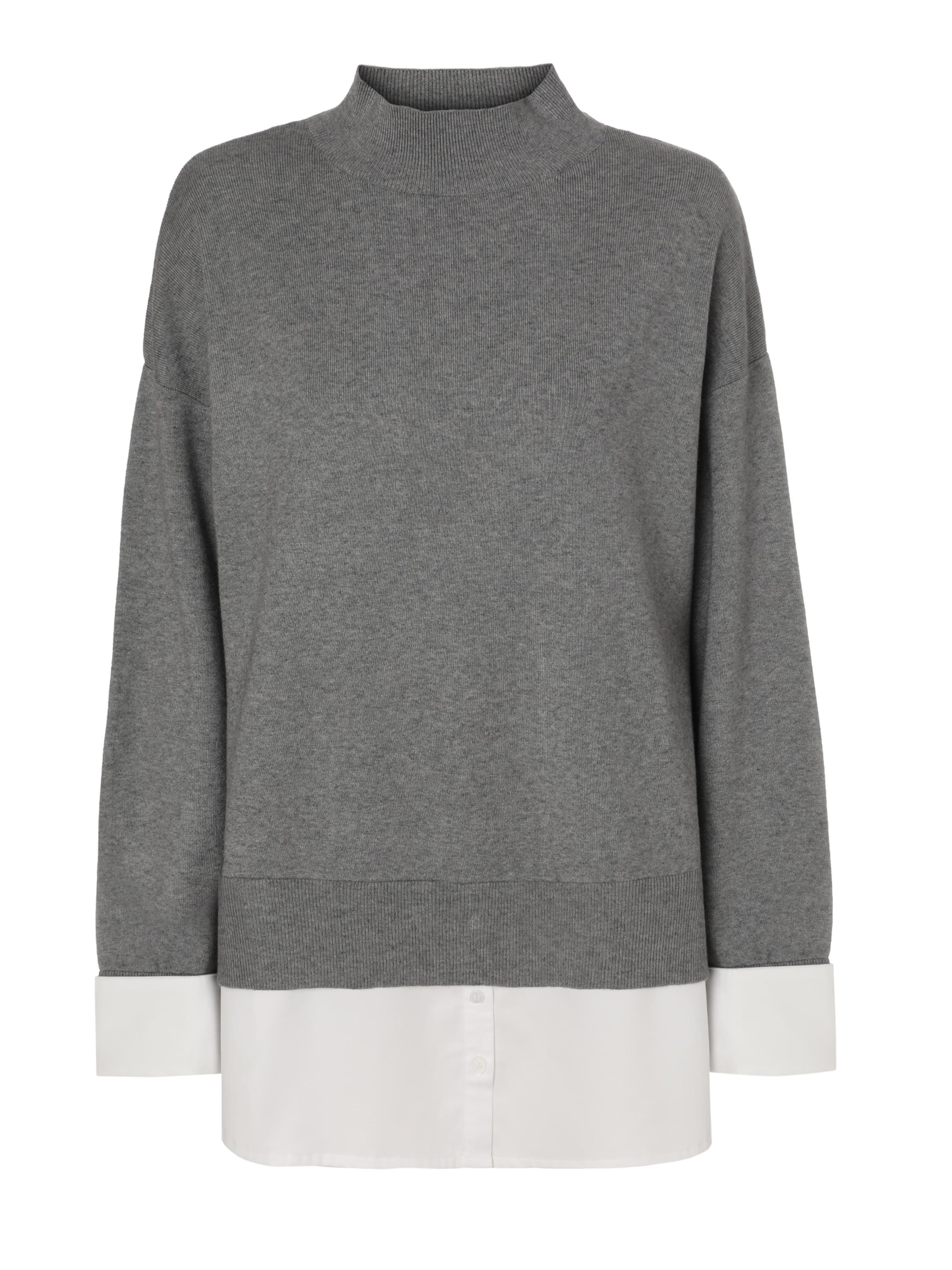 Pullover 'Pati' di TATUUM in grigio: frontale