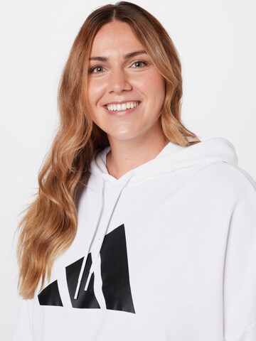 ADIDAS PERFORMANCE - Sweatshirt de desporto em branco