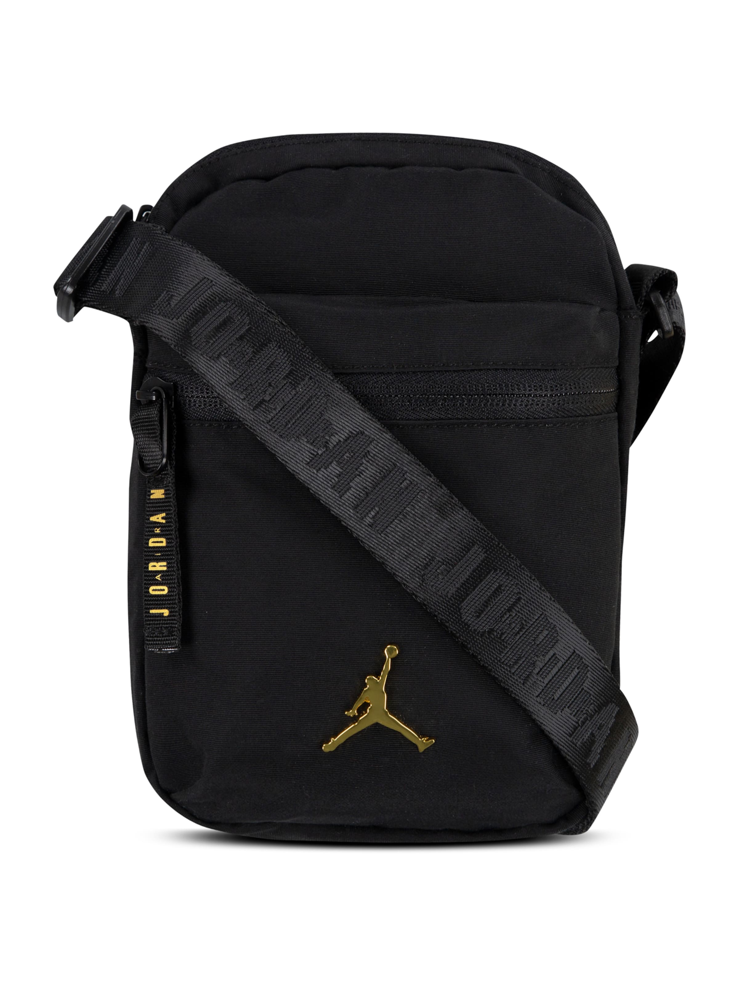 Jordan Taška přes rameno 'JAN AIRBORNE FESTIVAL' – černá: přední strana