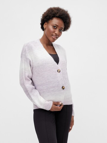 MAMALICIOUS Strickjacke 'Britt' in Lila: predná strana