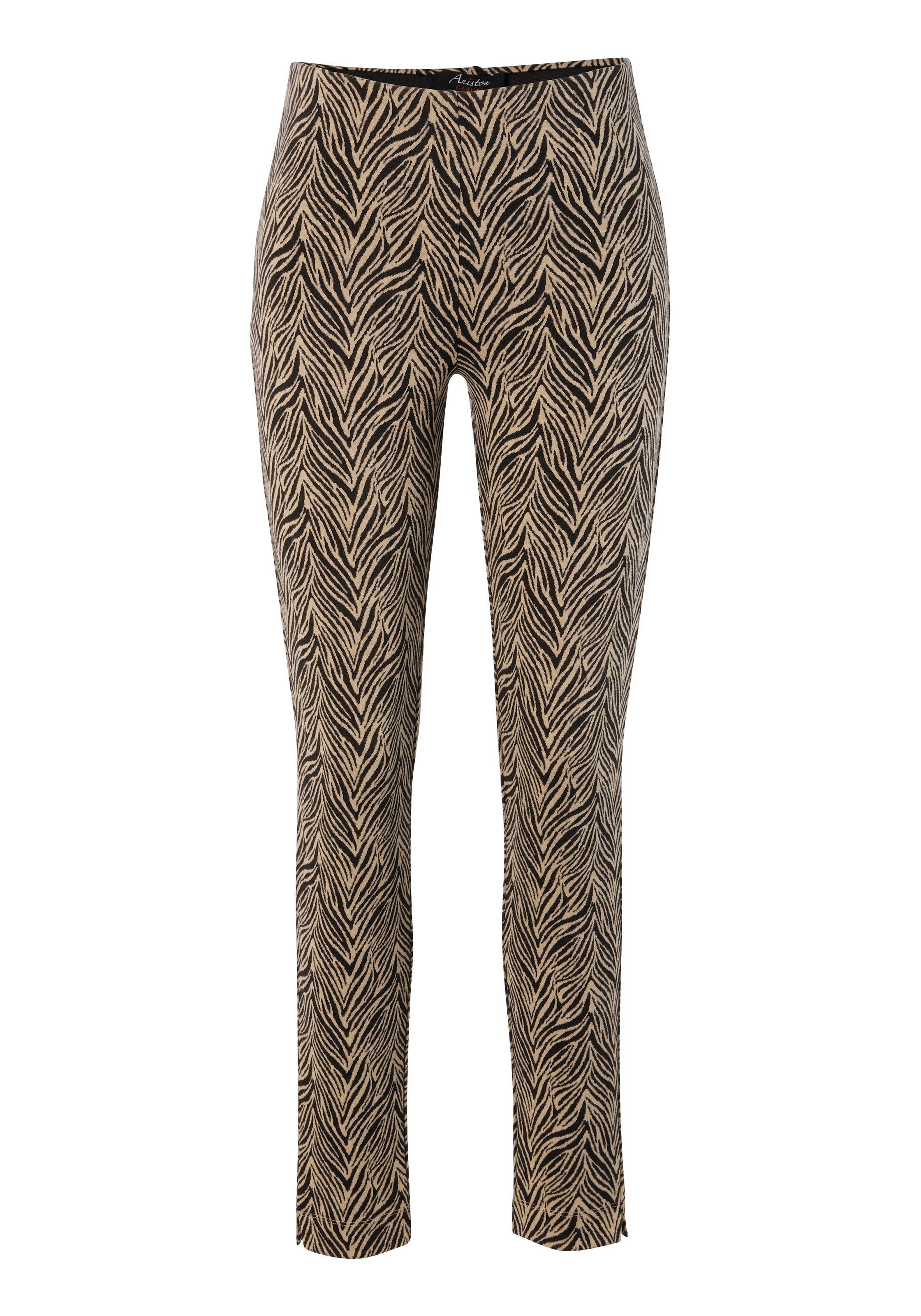 Aniston CASUAL Skinny Leggings in Beige: Vorderseite