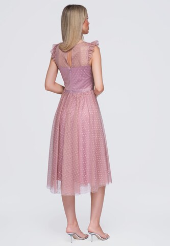 Ombre Cocktailjurk in Roze