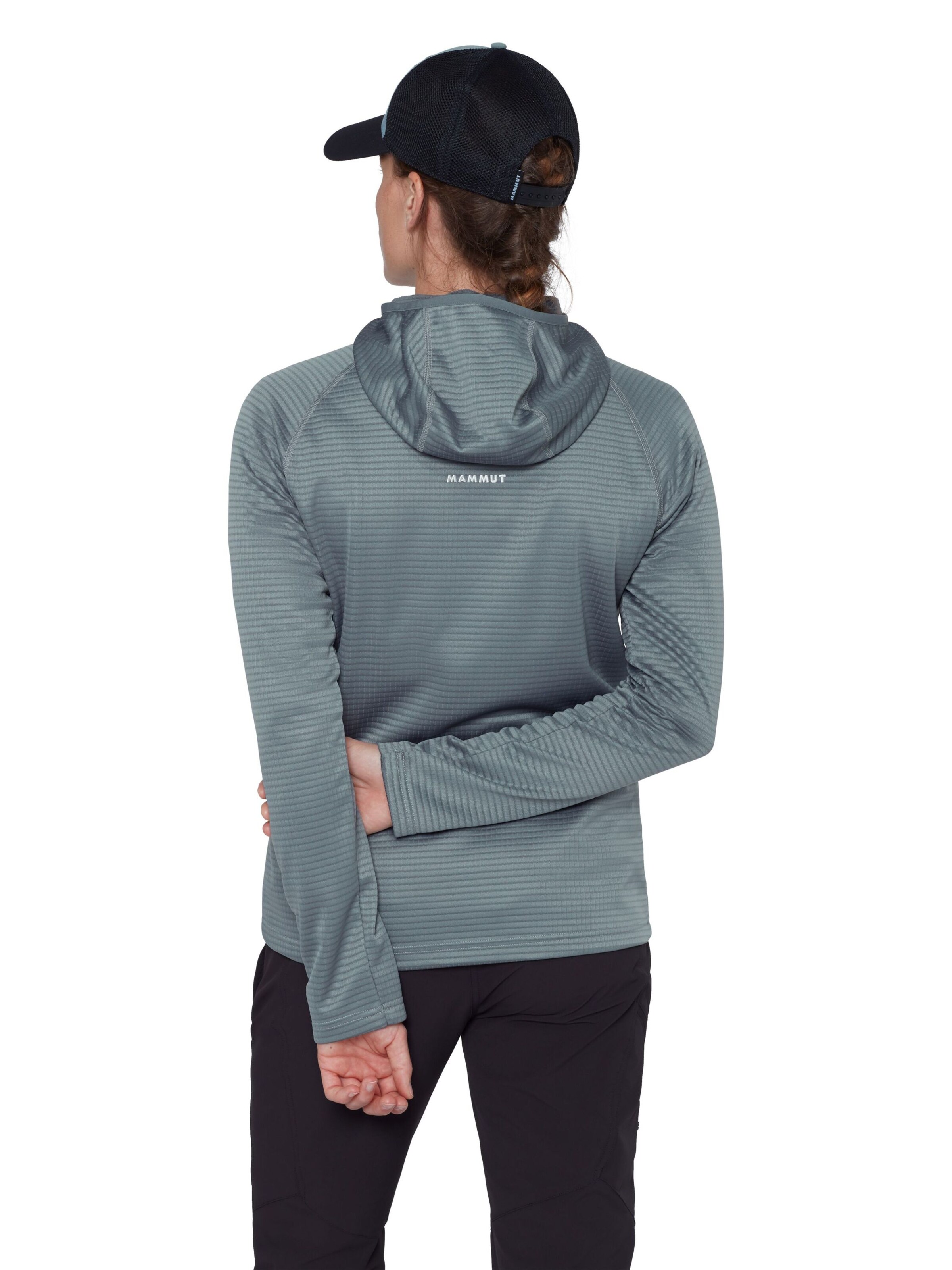 MAMMUT Funktionsfleecejacke ‘Crag’ in Grau