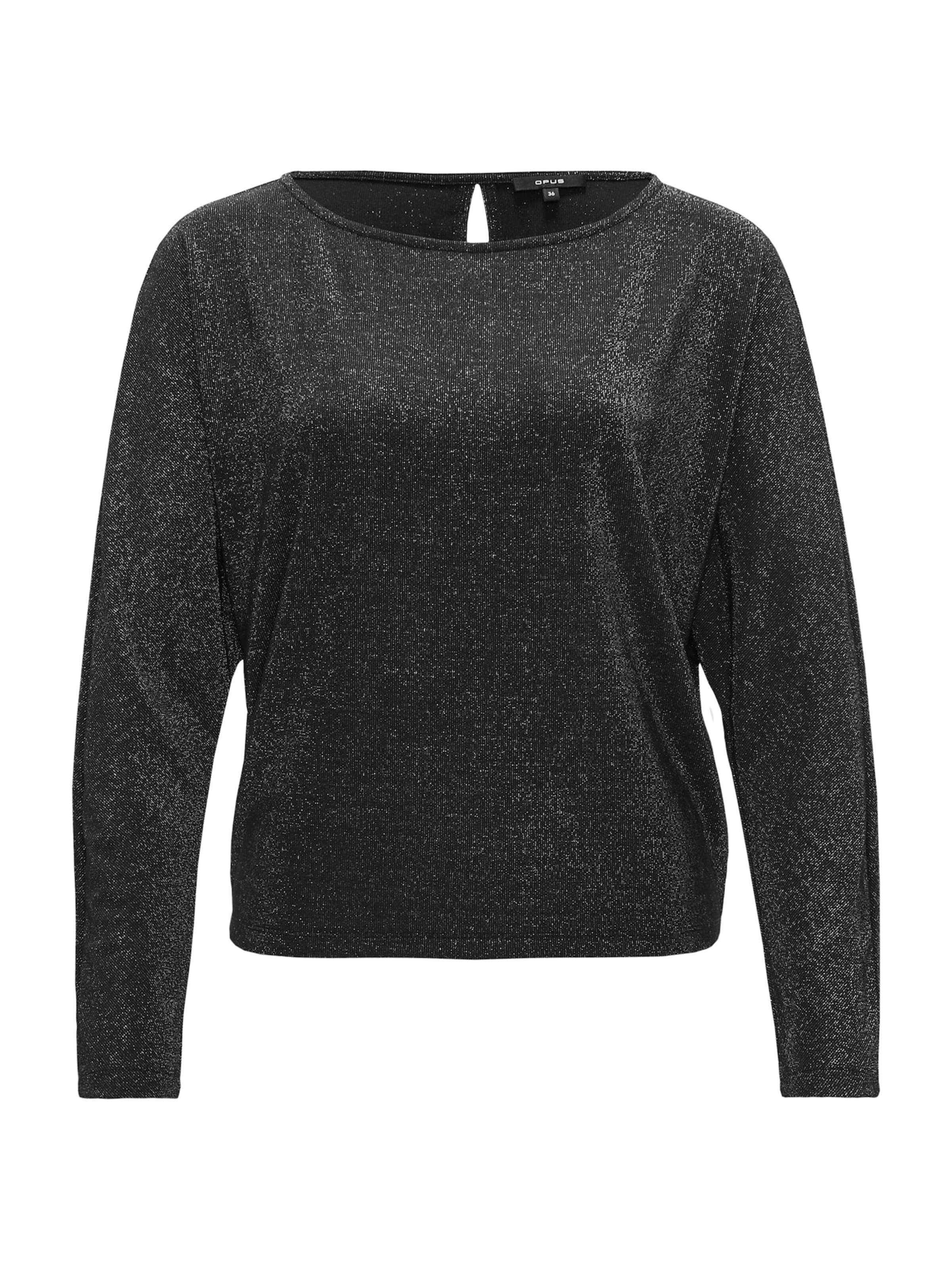 melns OPUS T-Krekls 'Siglam': no priekšpuses