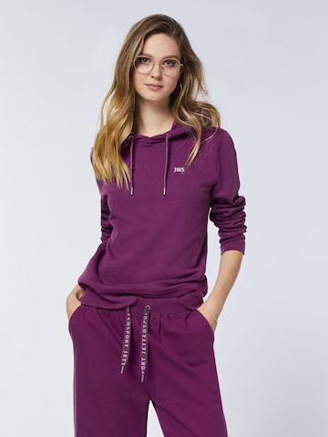 Jette Sport Sweatshirt in Purple: front