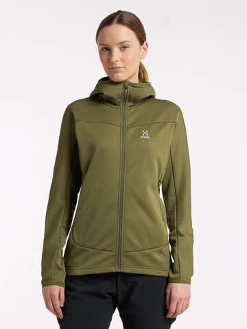 Haglöfs Athletic Fleece Jacket 'Frost' in Green: front