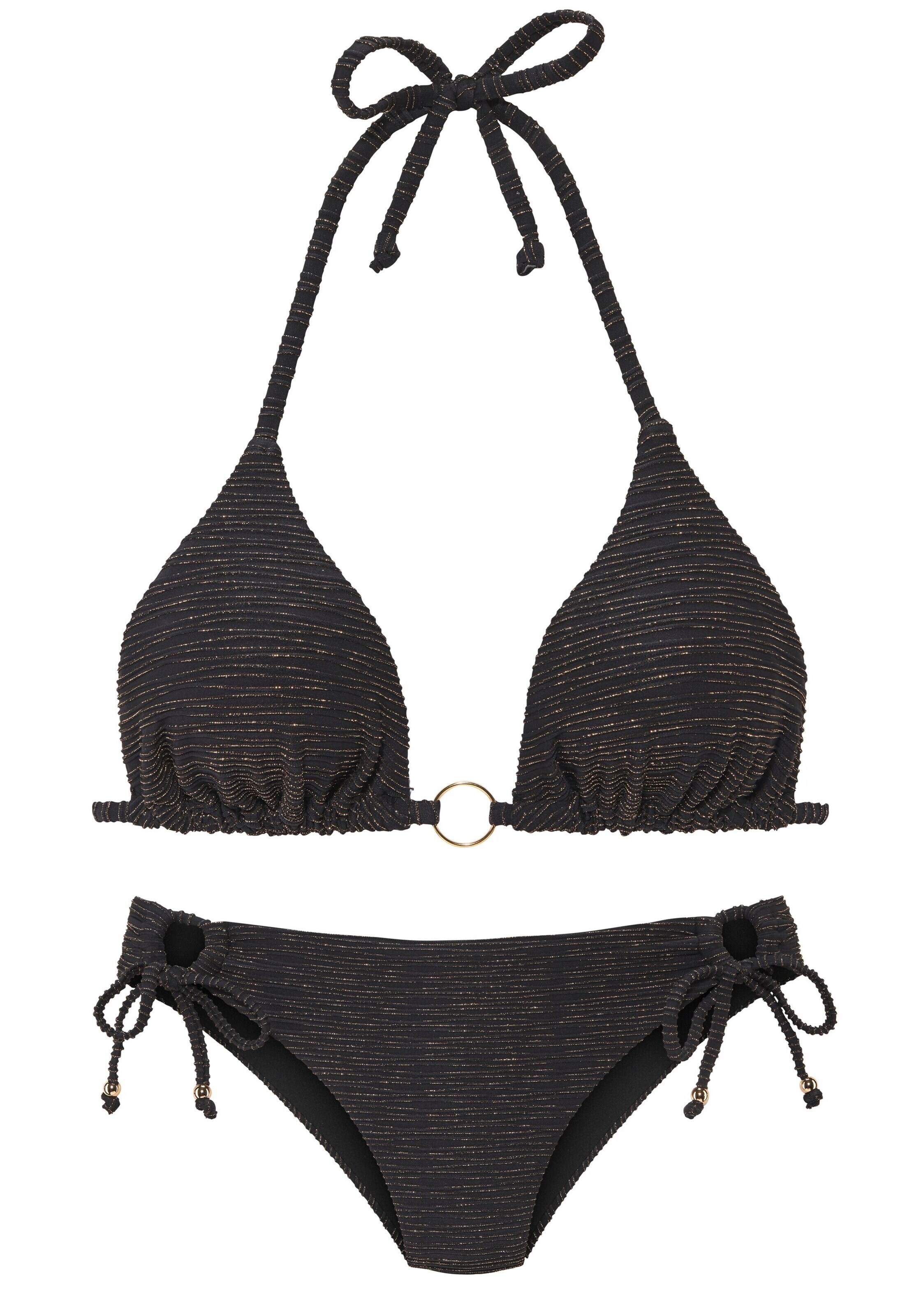 LASCANA Bikini in Schwarz: Vorderseite