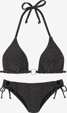 LASCANA Bikini in Schwarz: Vorderseite