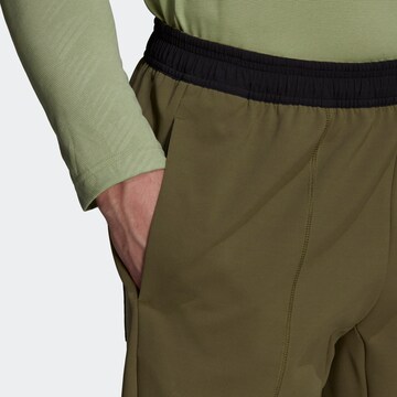 ADIDAS TERREX Zúžený Outdoorové kalhoty – zelená