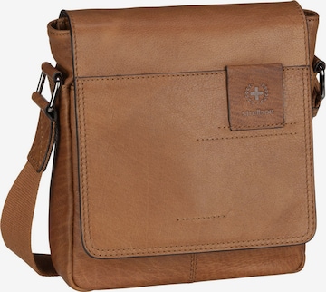 STRELLSON Crossbody Bag 'Hyde Park Jeremy' in Brown: front