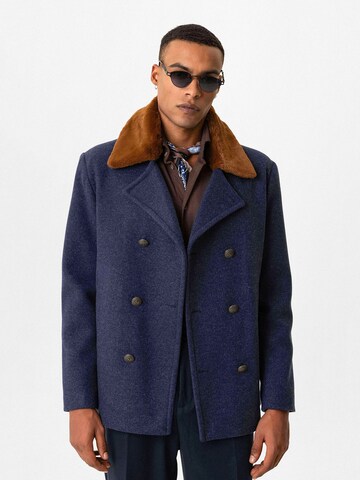 Cappotto di mezza stagione 'Katmandu' di Antioch in blu: frontale