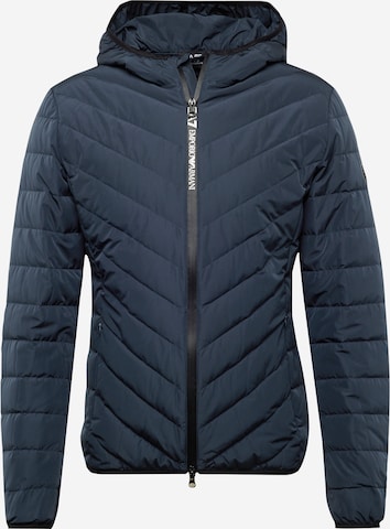 EA7 Emporio Armani Winterjas in Blauw: voorkant