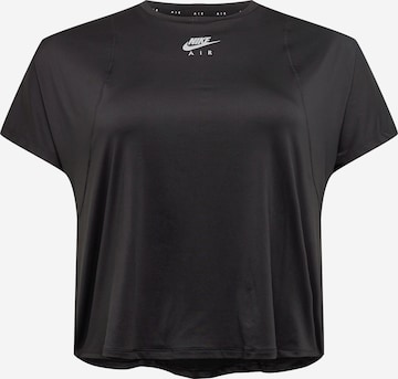 NIKE Functioneel shirt in Zwart: voorkant