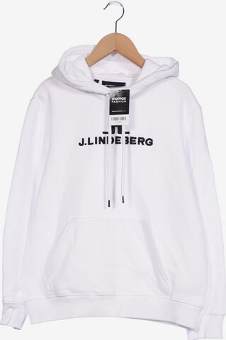 J.Lindeberg Sweatshirt & Zip-Up Hoodie in L in White: front