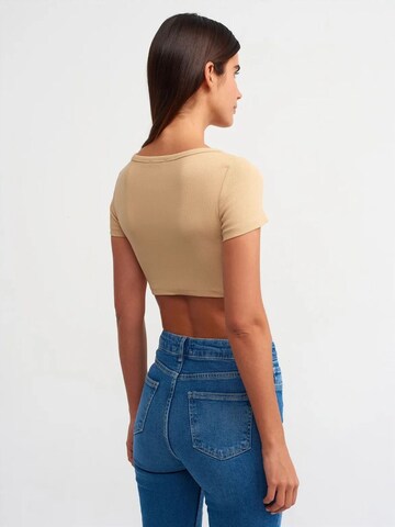 T-shirt 'T-Shirts' Dilvin en beige