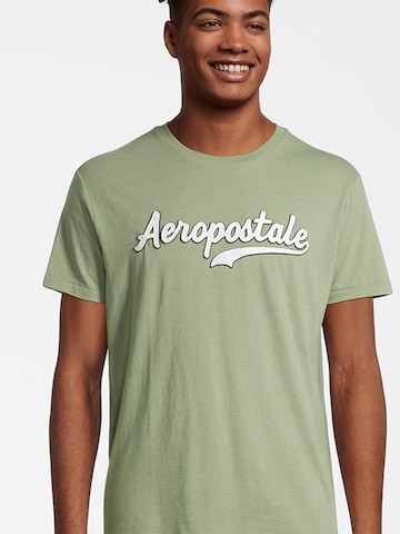 žalia AÉROPOSTALE Marškinėliai
