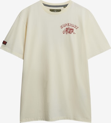 Superdry & Co Shirt 'Trade Tools' in White: front
