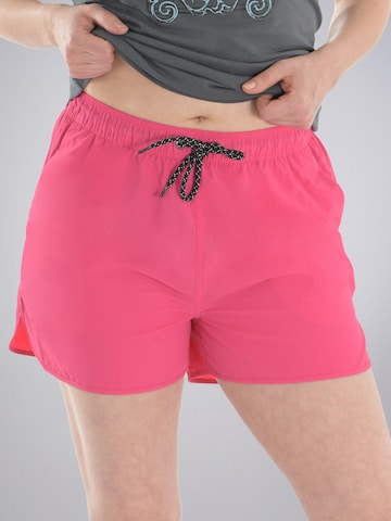 LEAFLETIC - Bermudas 'Leafletic Women's Lightweight Polyamide Beach Shorts' en rosa
