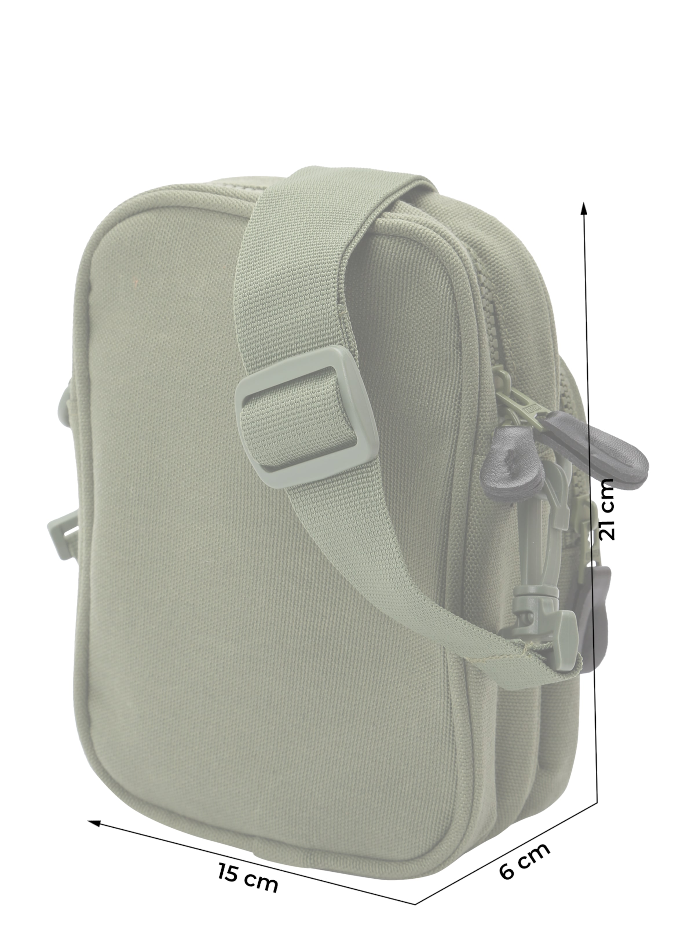 ALPHA INDUSTRIES Taška přes rameno – zelená