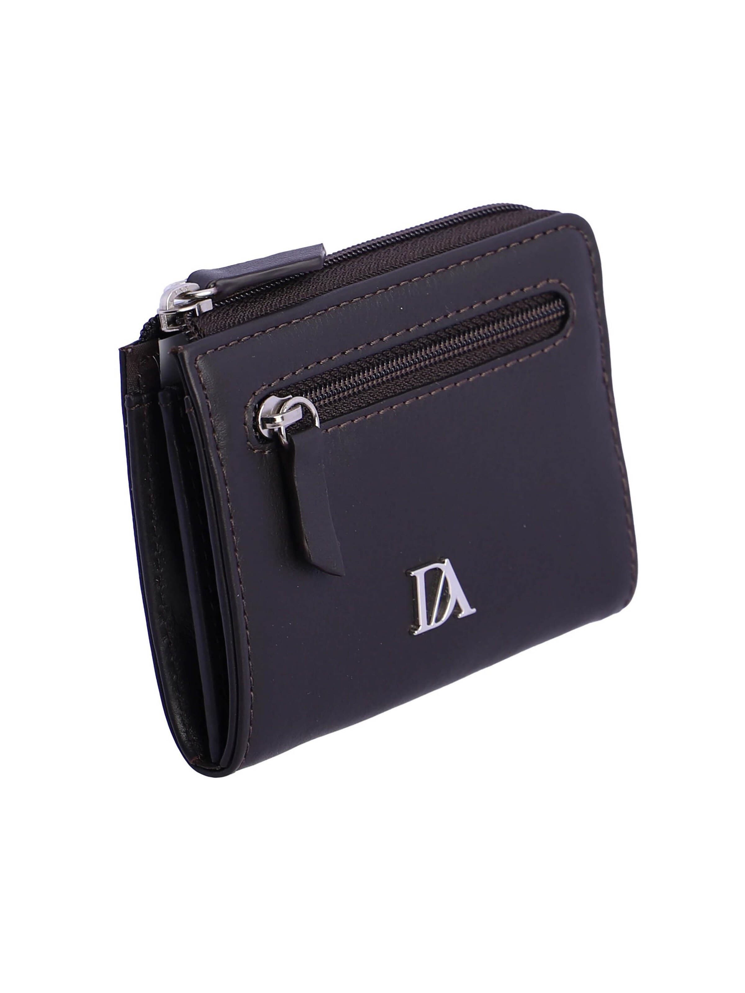 Don Algodon - Cartera 'Monedero para hombre Massimo de piel con protección RFID' en marrón