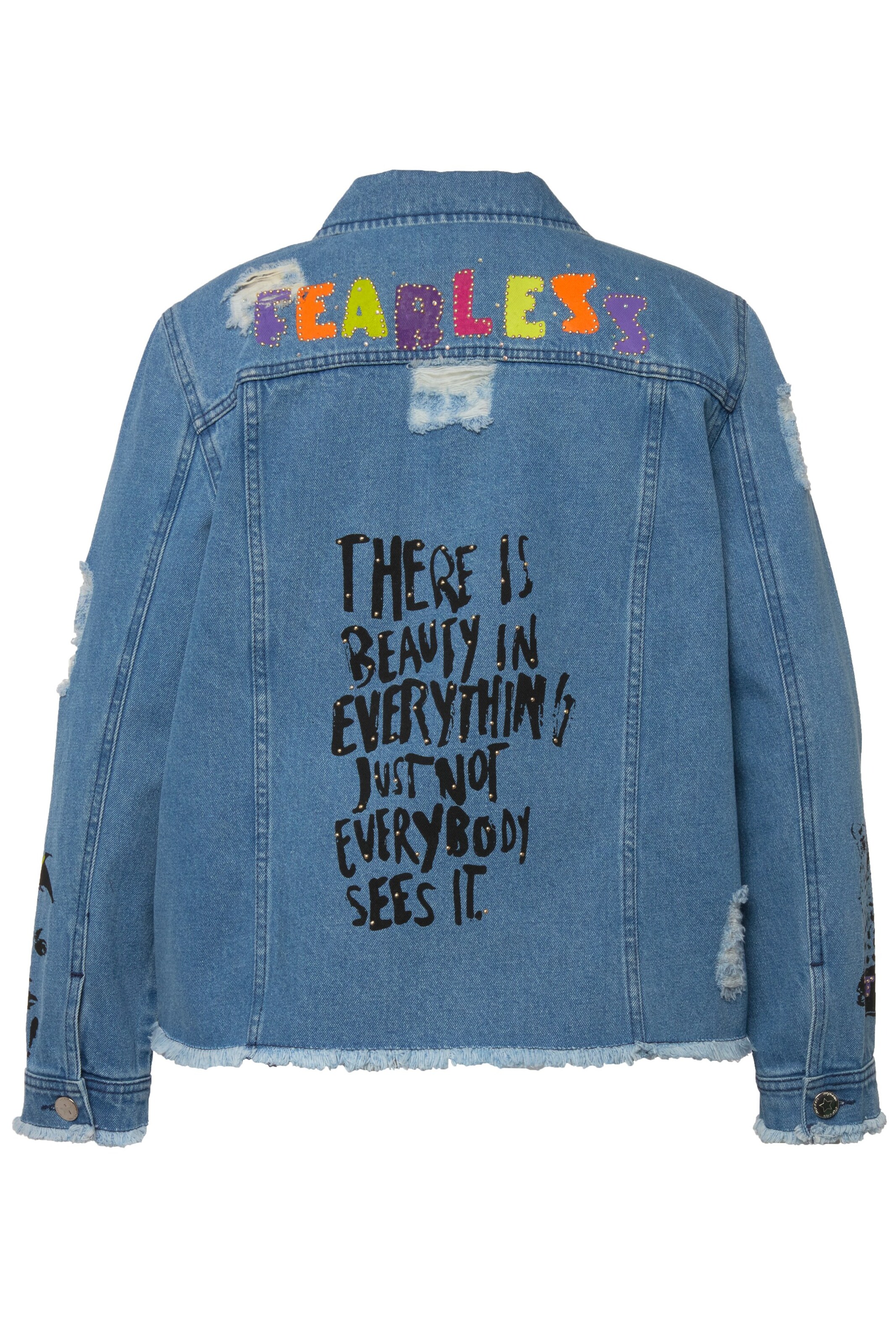 Angel of Style Between-season jacket in Mixed colours