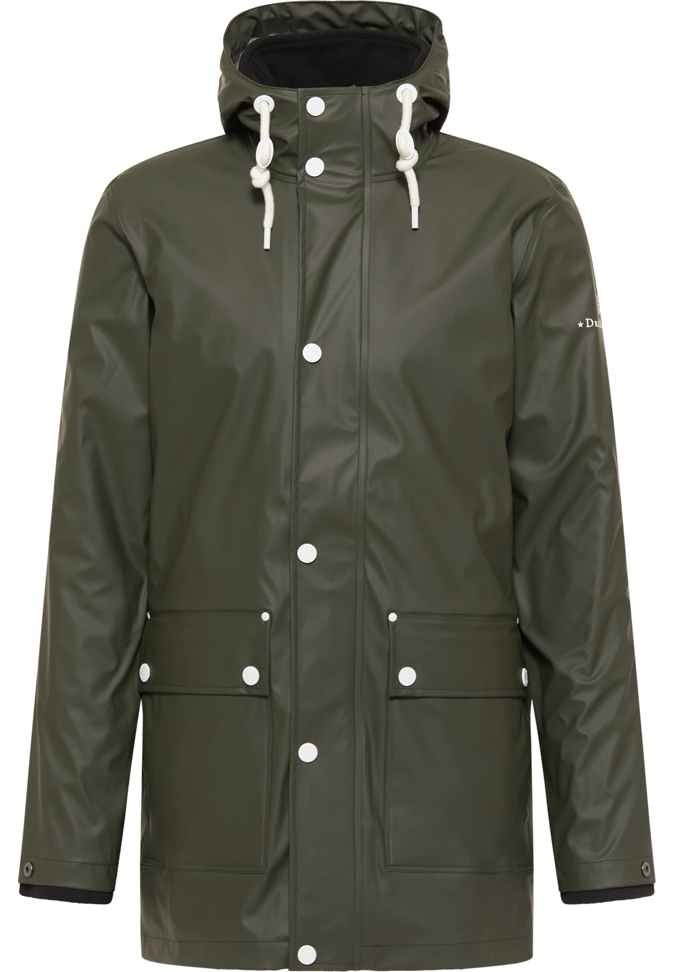 DreiMaster Maritim Prechodná parka - Zelená: predná strana