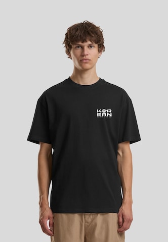 Mister Tee Shirt in Zwart: voorkant