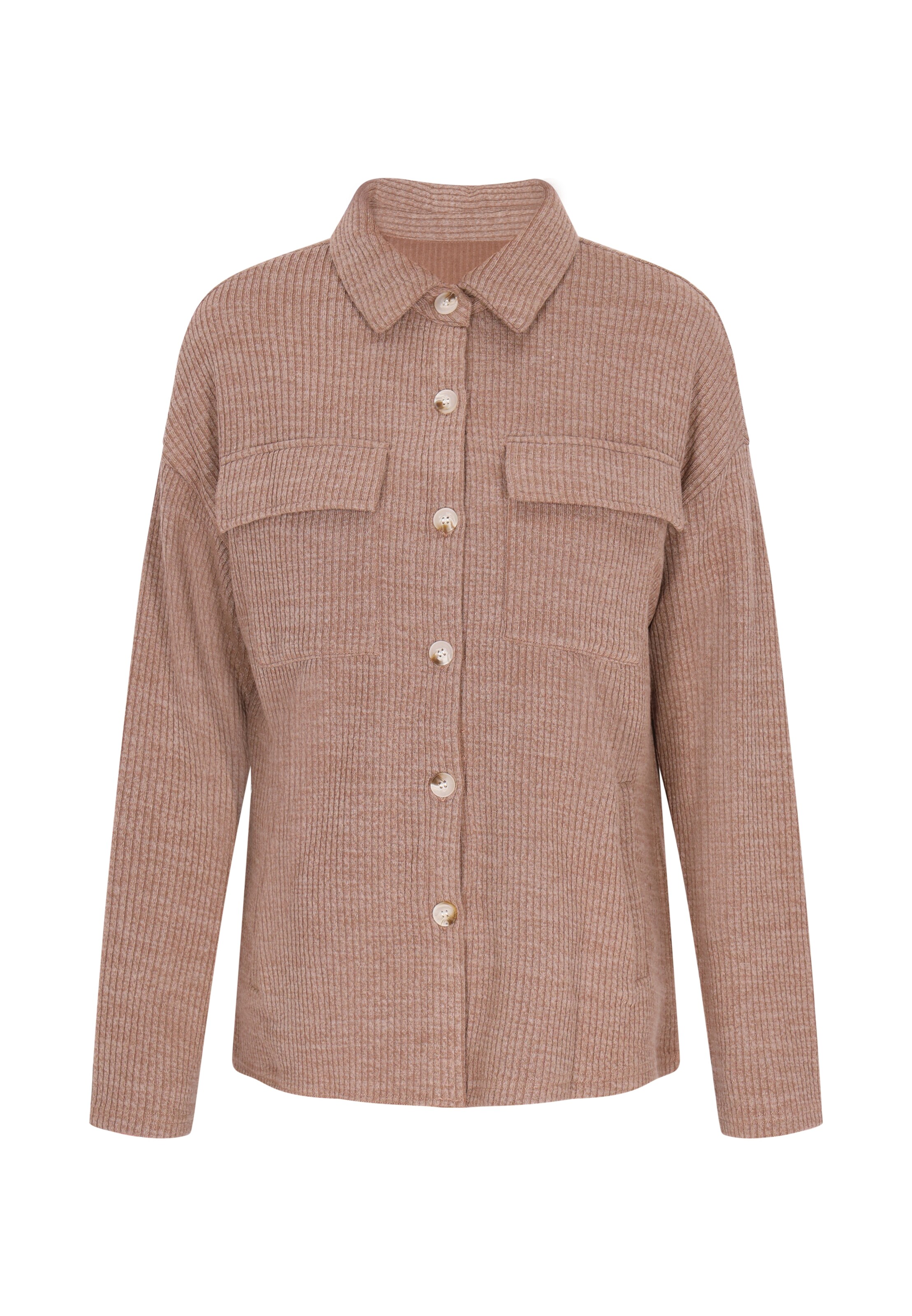 Veste mi-saison usha BLUE LABEL en marron : devant