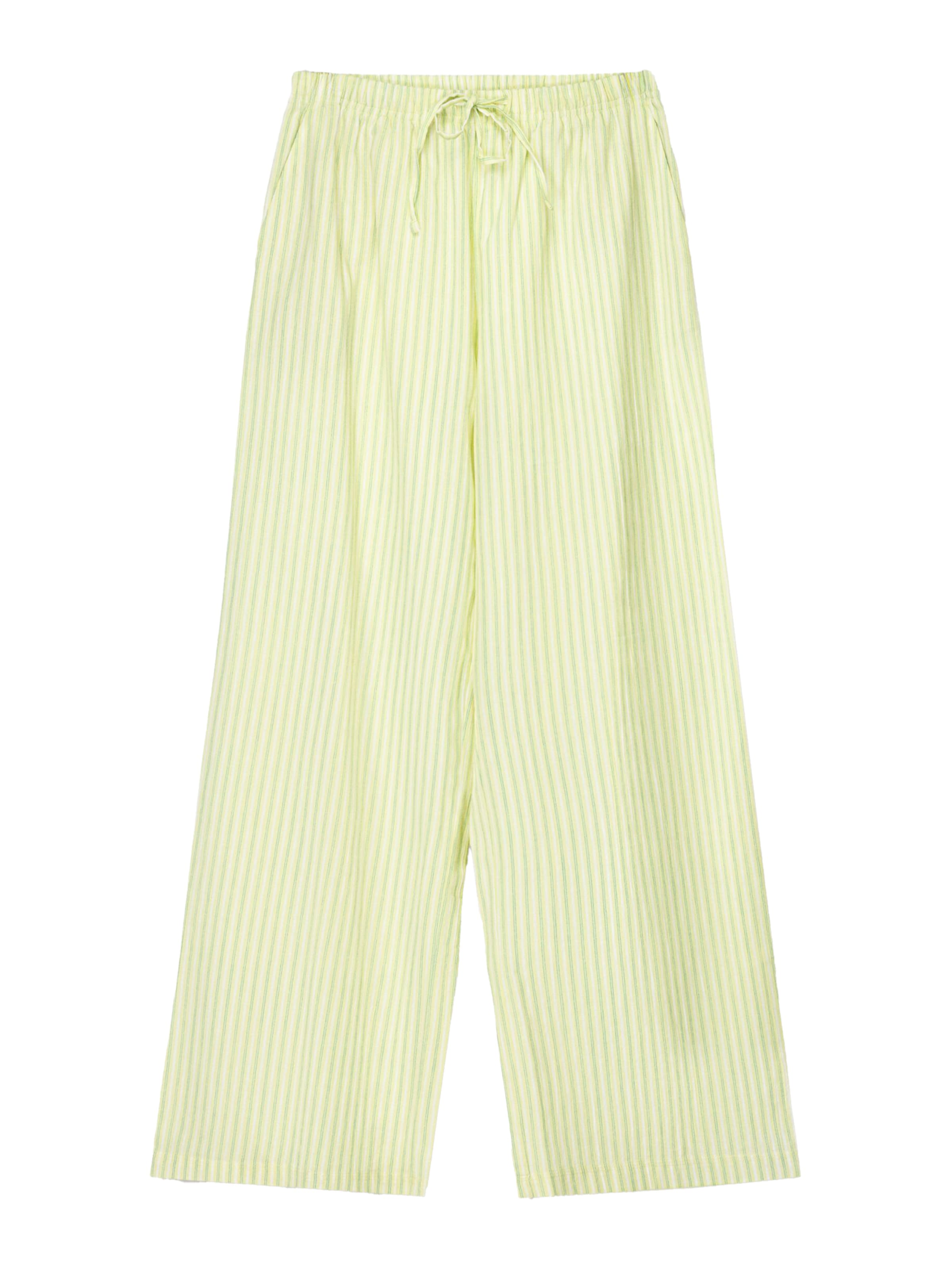 Bershka Pyjamasbyxa i grön: framsida