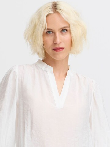 PULZ Jeans Bluse 'Mira' in Weiß