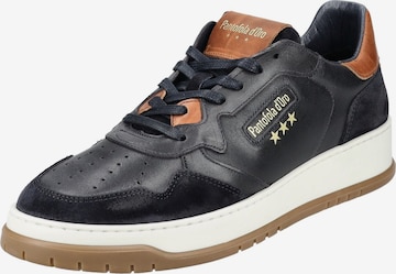 Baskets basses PANTOFOLA D'ORO en bleu : devant