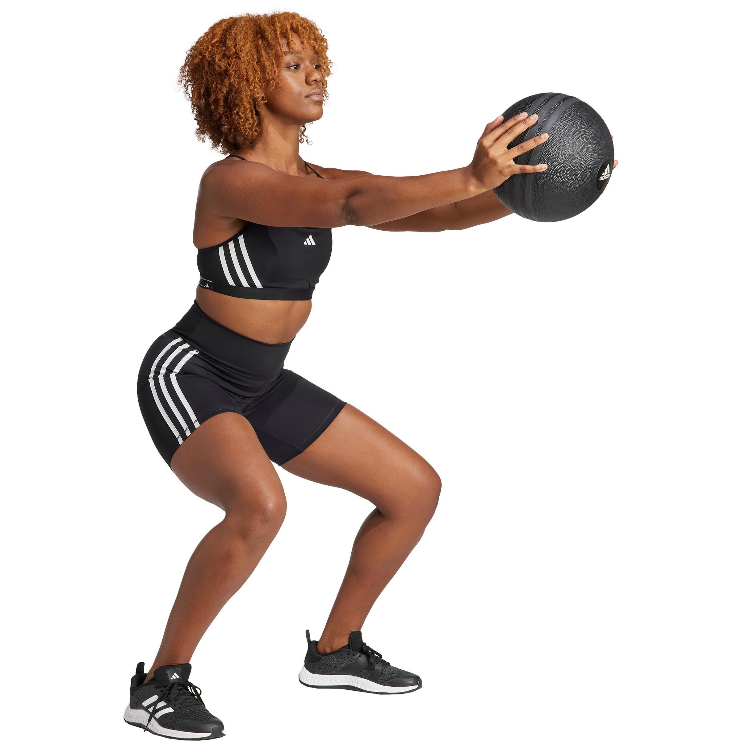 Bustino Reggiseno sportivo 'AERCT LS 3S BRA' di ADIDAS PERFORMANCE in nero