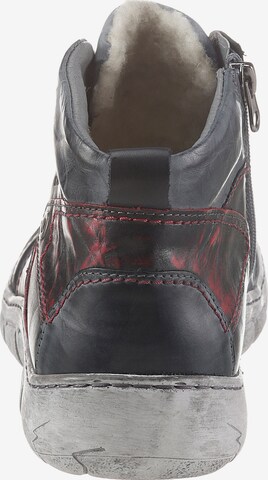 KACPER Lace-Up Ankle Boots in Grey