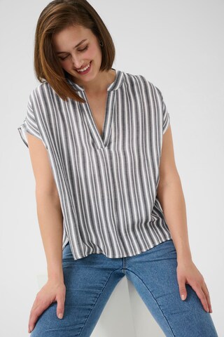 Kaffe Bluse in Grau