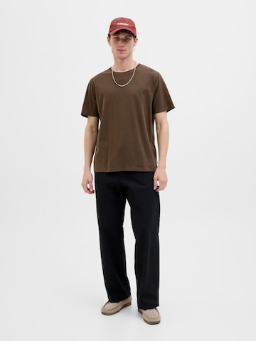 JACK & JONES - Slim Fit Camisa em castanho