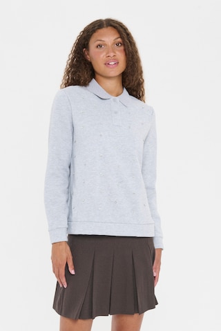 SAINT TROPEZ - Sudadera en gris: frente