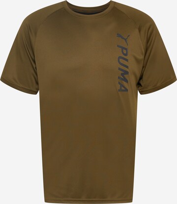 PUMA Performance Shirt in Green: front