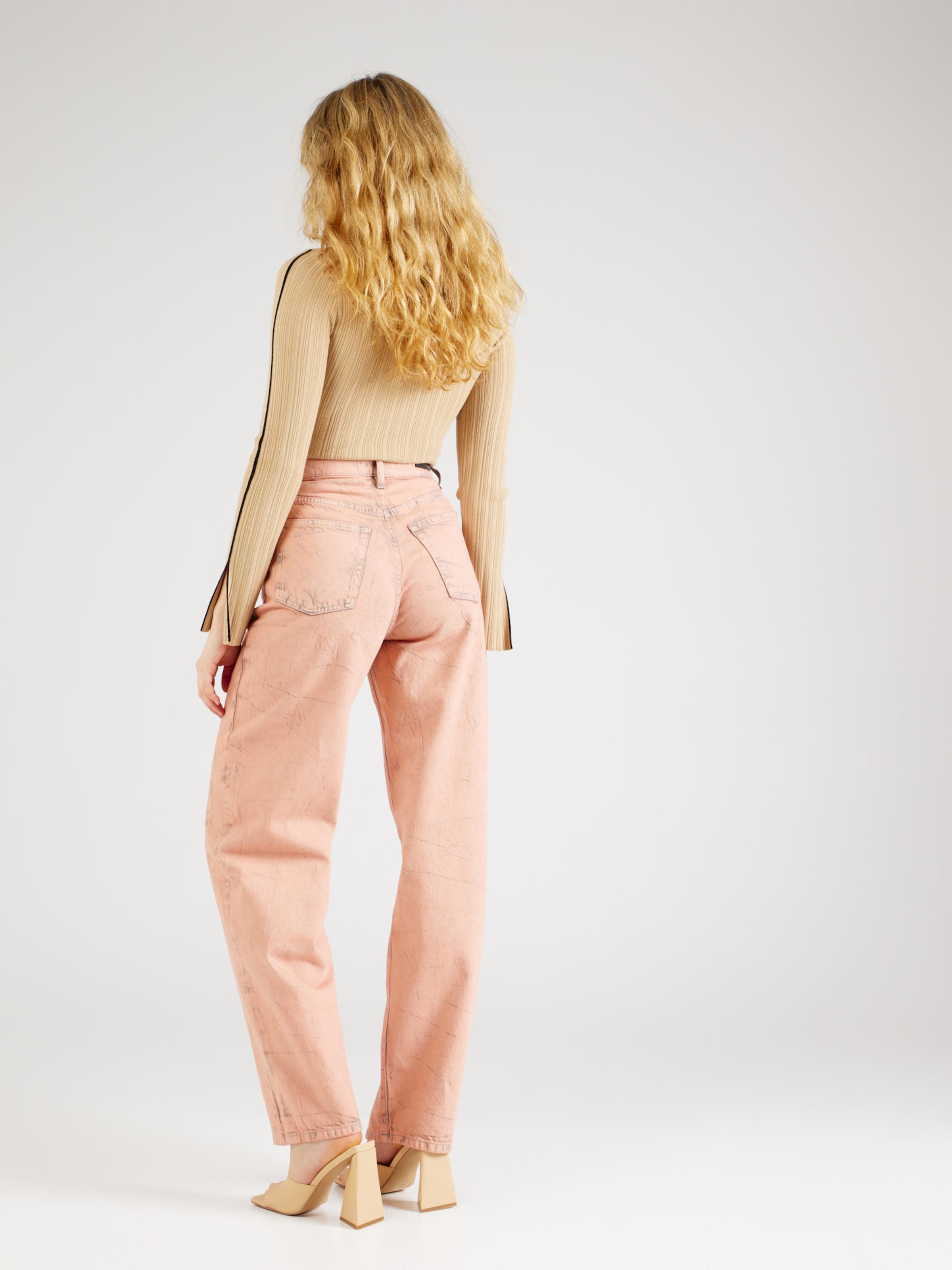 Jeans rosa antico online