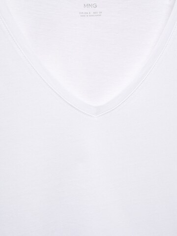 T-shirt 'CHALAPI' MANGO en blanc