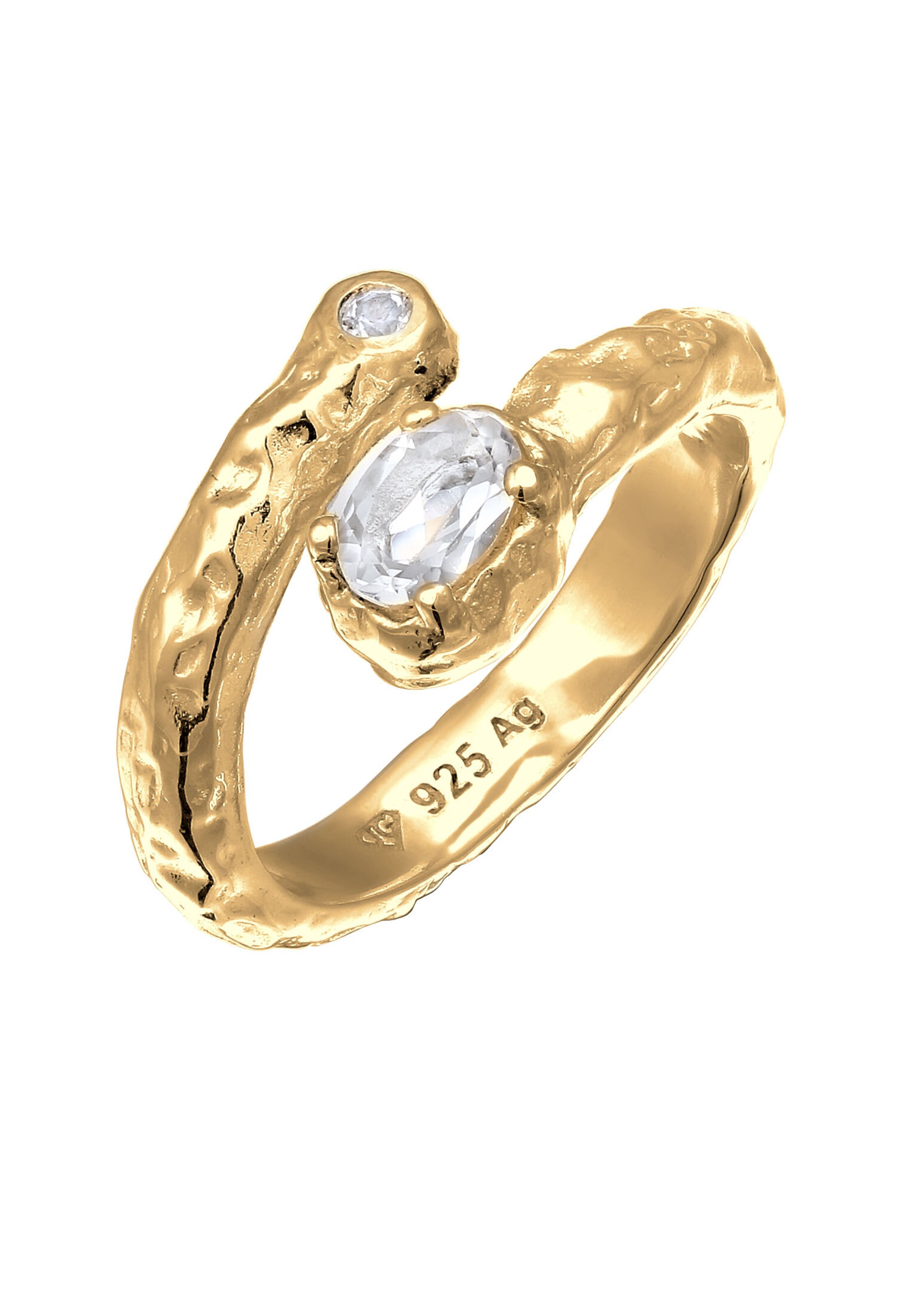 Haze&Glory Ring in Gold: front