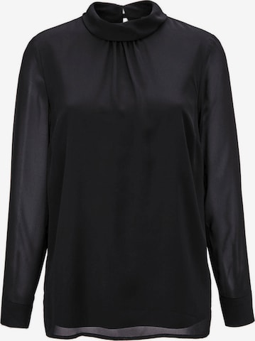 Goldner Blouse in Zwart: voorkant