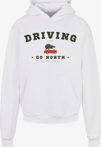 F4NT4STIC Sweatshirt in Wit: voorkant