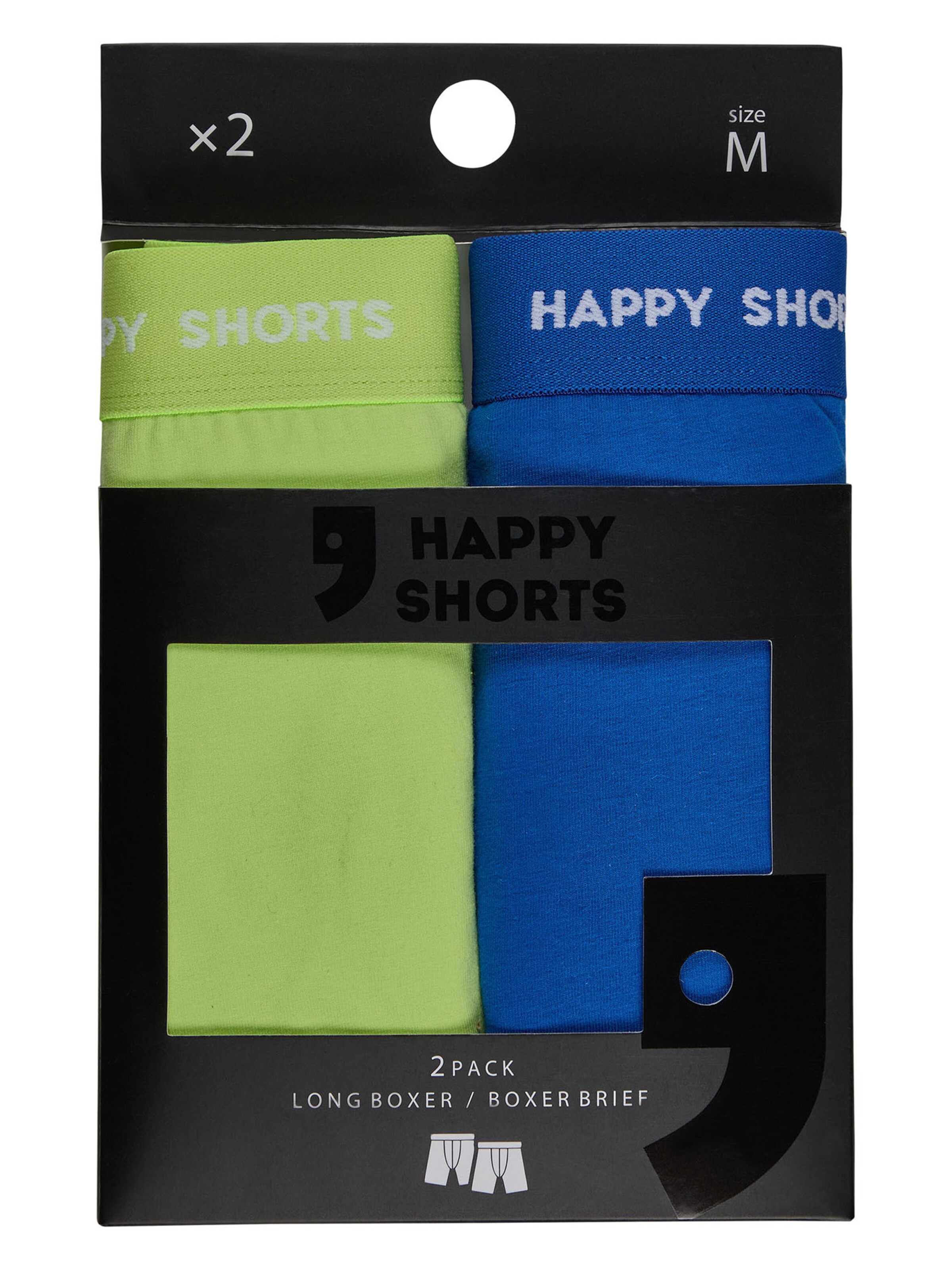 Boxers Happy Shorts en bleu