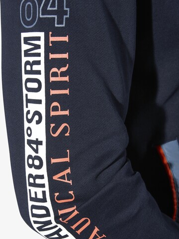 Jan Vanderstorm Sweat jacket 'Lindsen' in Blue