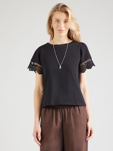 MORE & MORE Shirt in Black: front